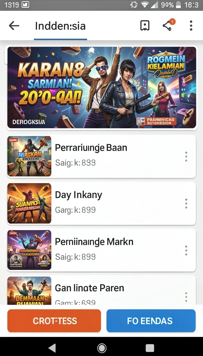 Screenshot untunggo nomor 1